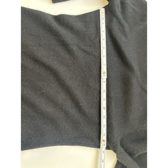 Charter Club Luxury Cashmere Ruffle 3/4 Sleeves Top - Picture 7 of 9